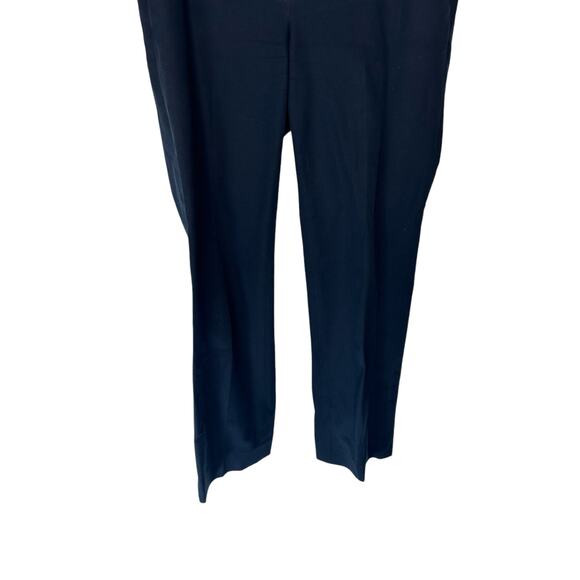 J.Crew Blue Business Office Career Cotton Blend Straight Leg Dress Pants Size 6‎ - Picture 4 of 11